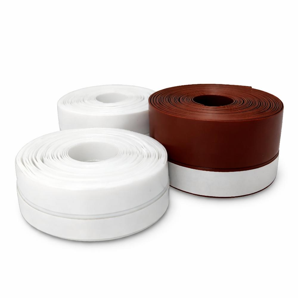 Transparent silicone door bottom weather strip seal for stopping drafts dust and noise by Bodenlink